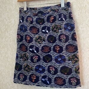 Pattern Pencil Skirt